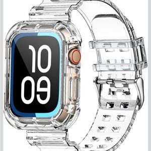 Clear jelly iwatch band for 38mm, 40mm, 41mm NWT